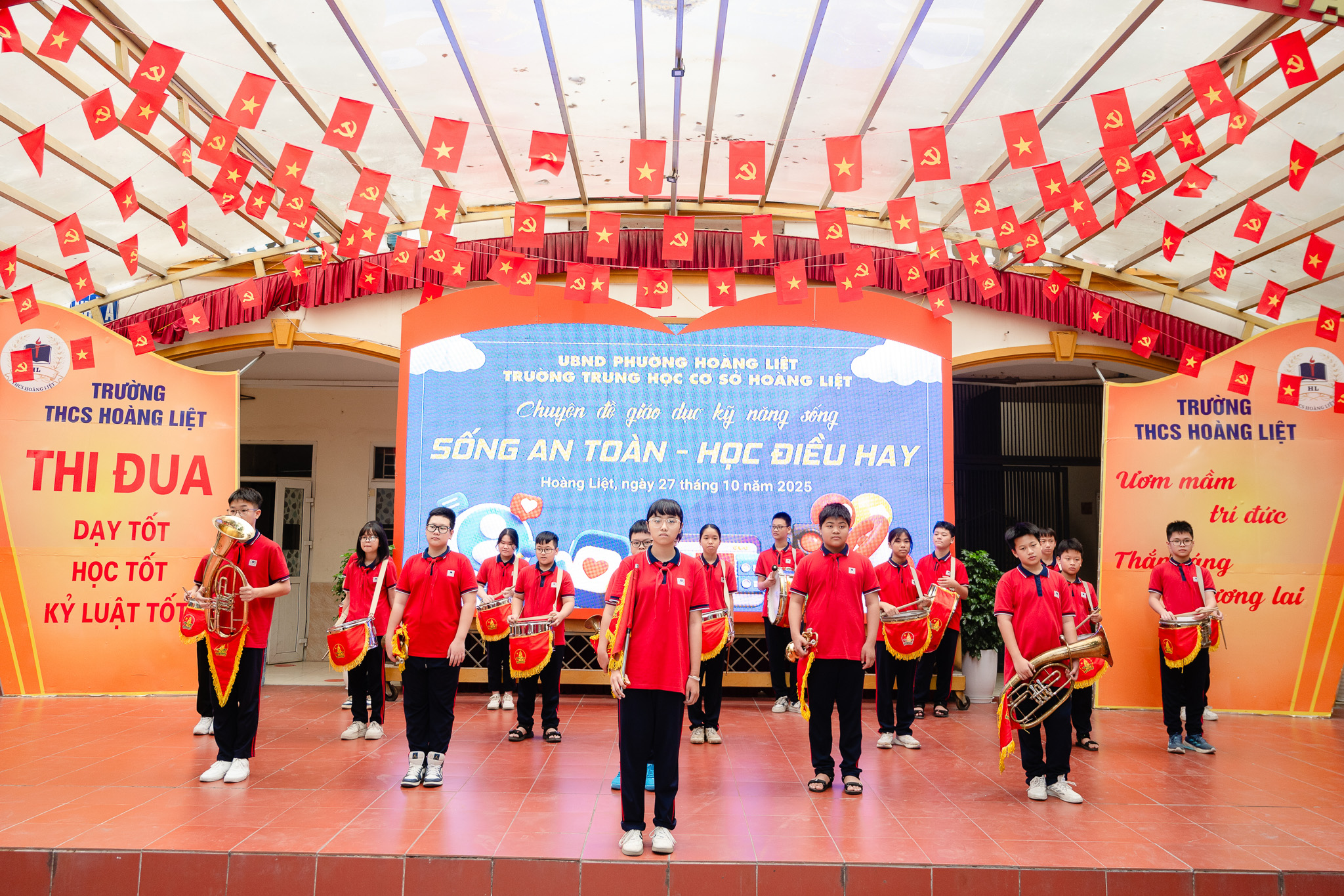 Đào Tạo Kỹ Năng An Toàn THCS Hoàng Liệt